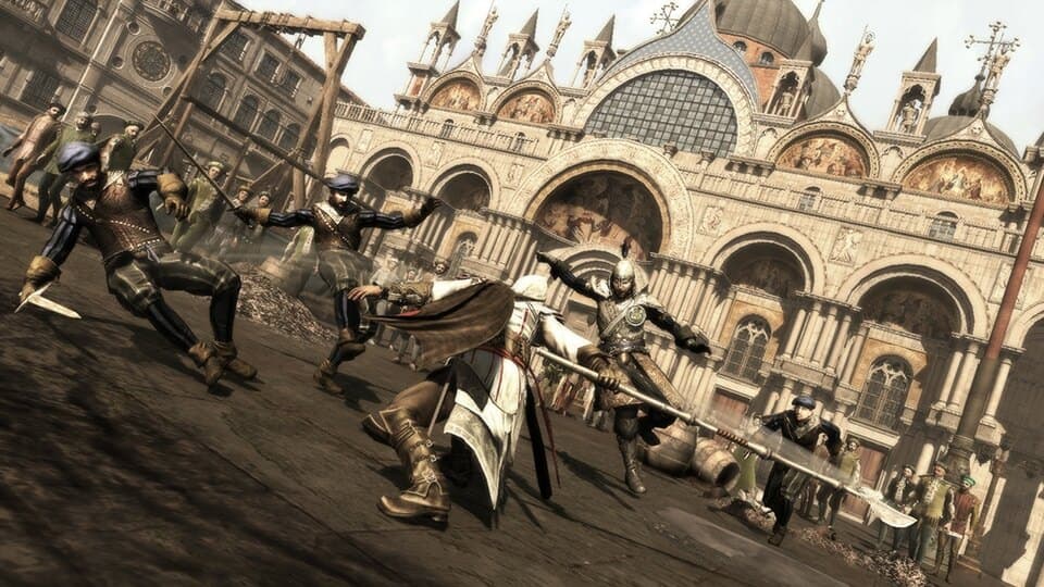 Assassin’s Creed II ampliou a variedade e deu ao mundo uma energia que faltava ao original.