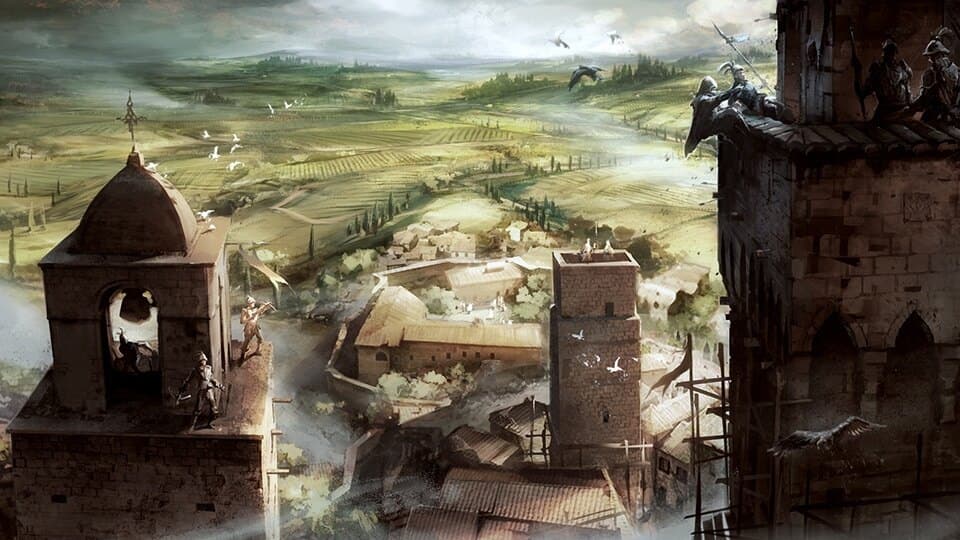 Florença não funciona apenas como cenário: ela guarda a última noite da vida inocente de Ezio.