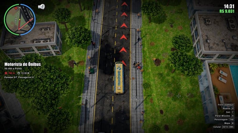 O trabalho de motorista de ônibus, um dos empregos disponíveis.