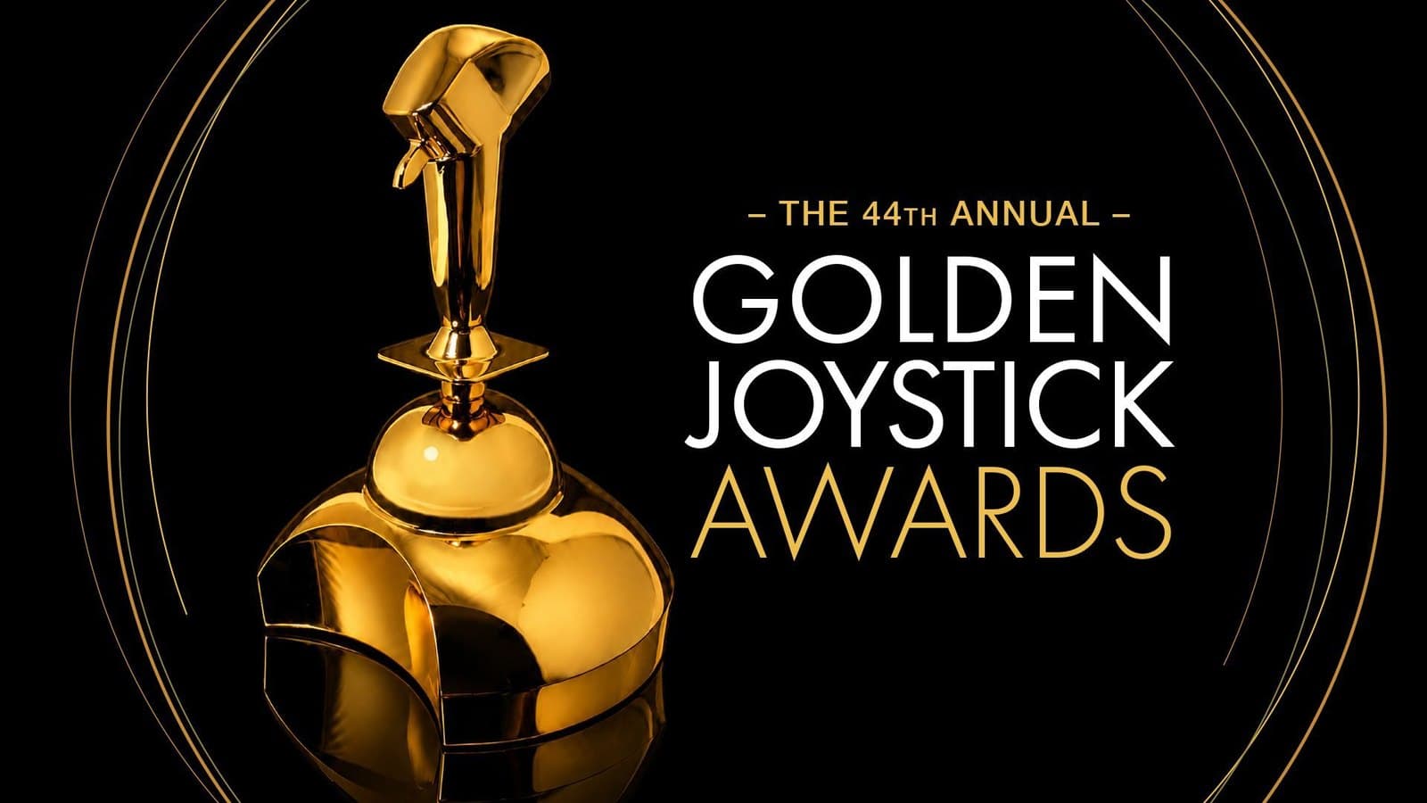 Troféu do Golden Joystick Awards 2026, a 44ª edição da premiação