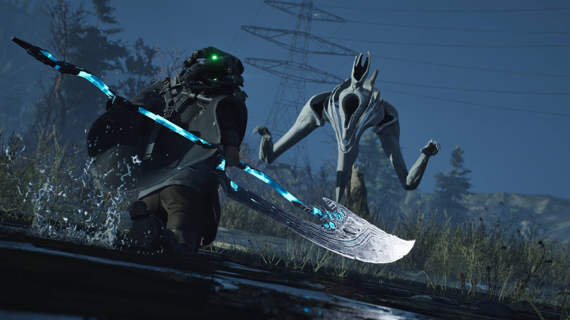 Rémi enfrenta um Hollow Walker com a lança; a atualização 1.8 soma dez novas variações ao bestiário.