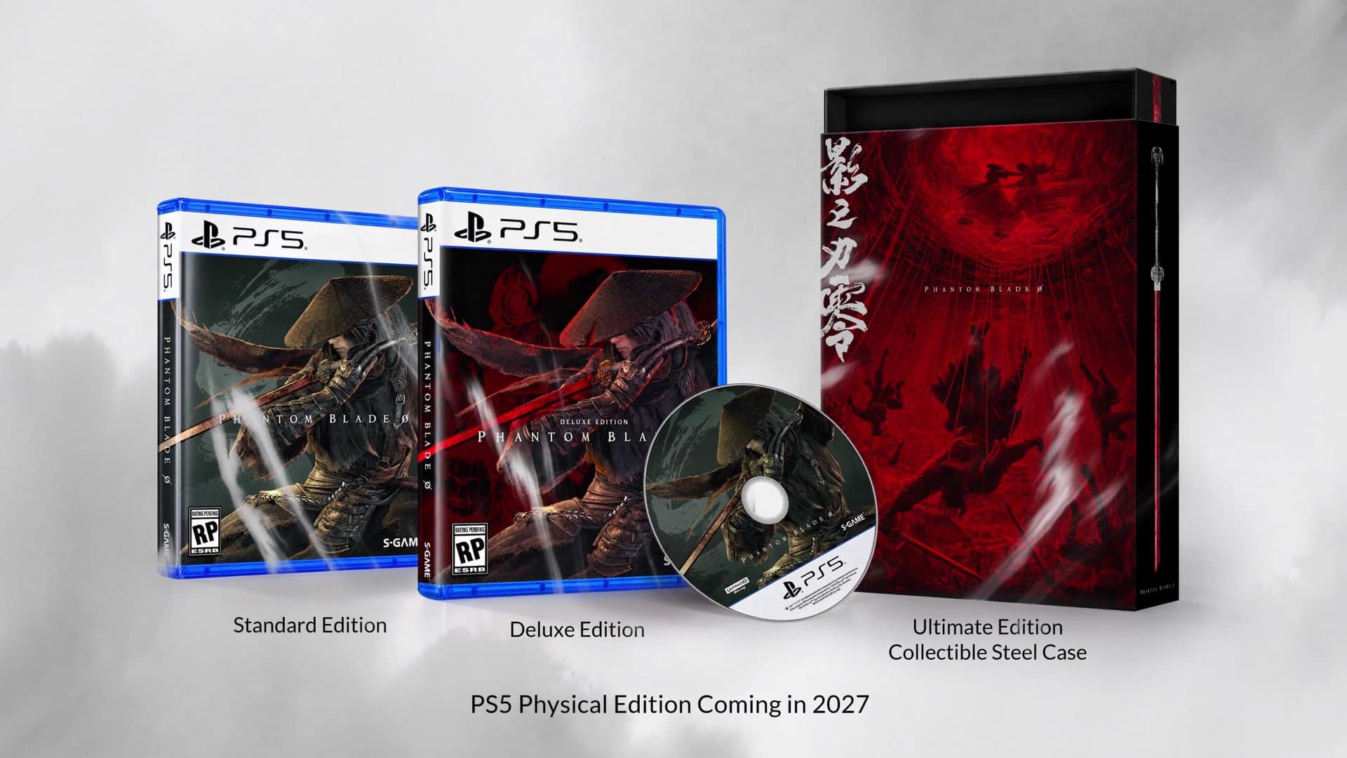 As edições físicas Standard, Deluxe e Ultimate, previstas para 2027 no PS5.