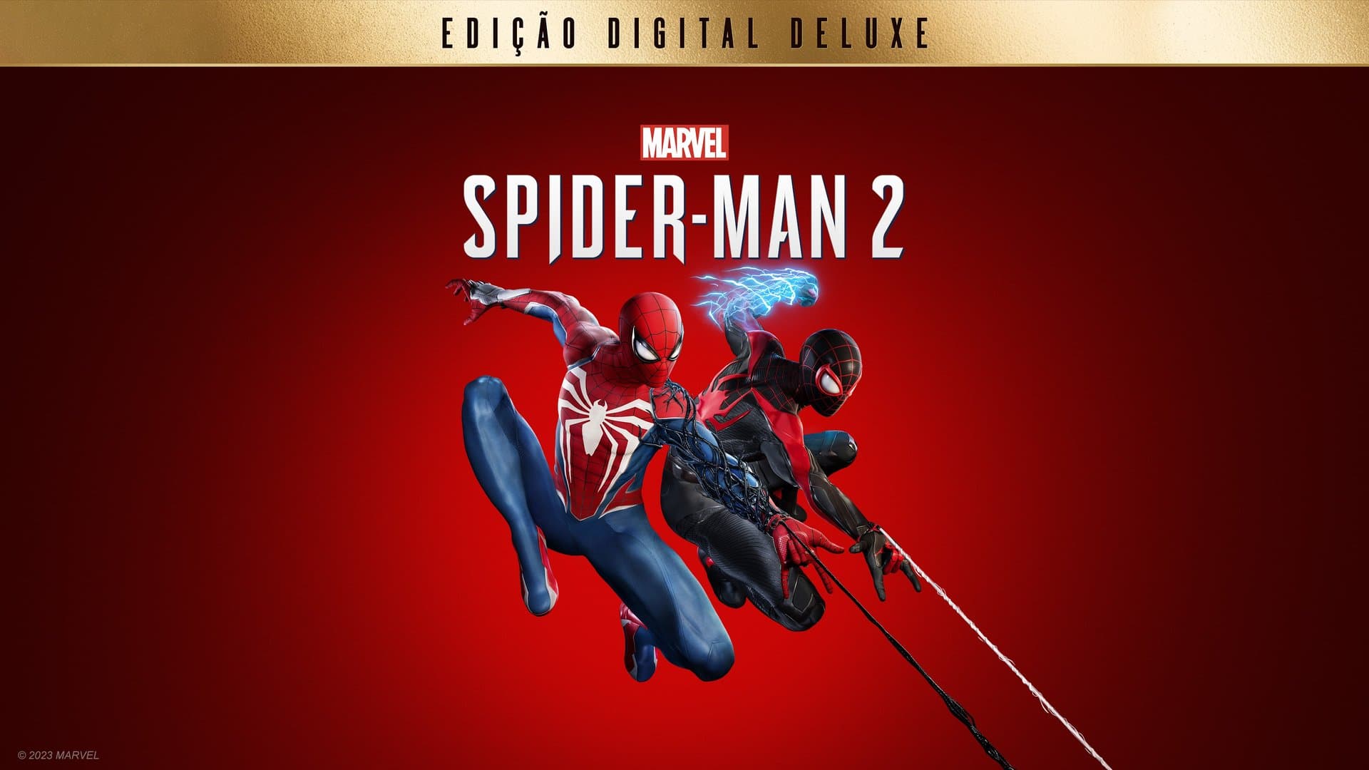 Marvel's Spider-Man 2 Edição Digital Deluxe sai por R$ 159,80.