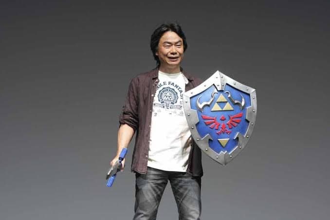 Shigeru Miyamoto, criador de Zelda e Mario.