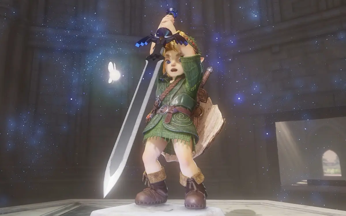 Link em The Legend of Zelda: Ocarina of Time