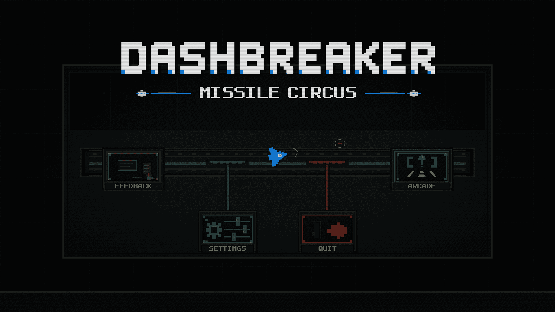 DashBreaker reinventa o velho “jogo de navinha”: aqui, sobreviver aos mísseis é o espetáculo