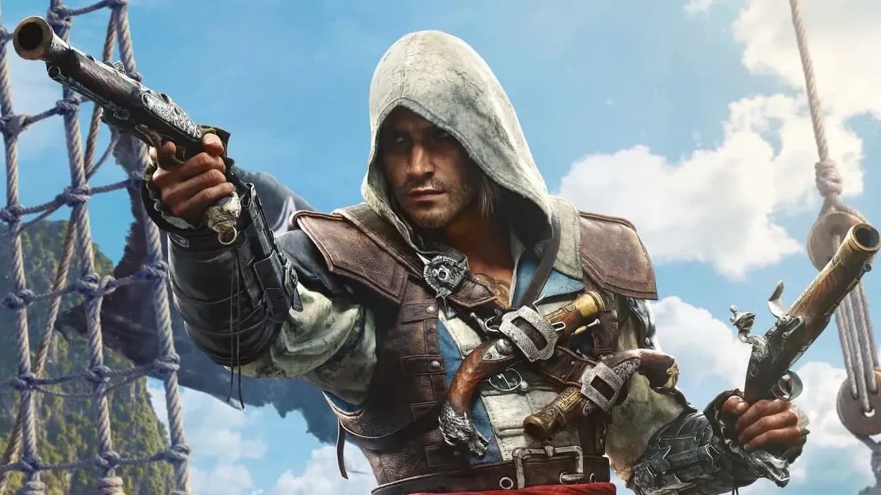 Black Flag Resynced ganha atualização que deixa esconder a zarabatana das costas do Edward