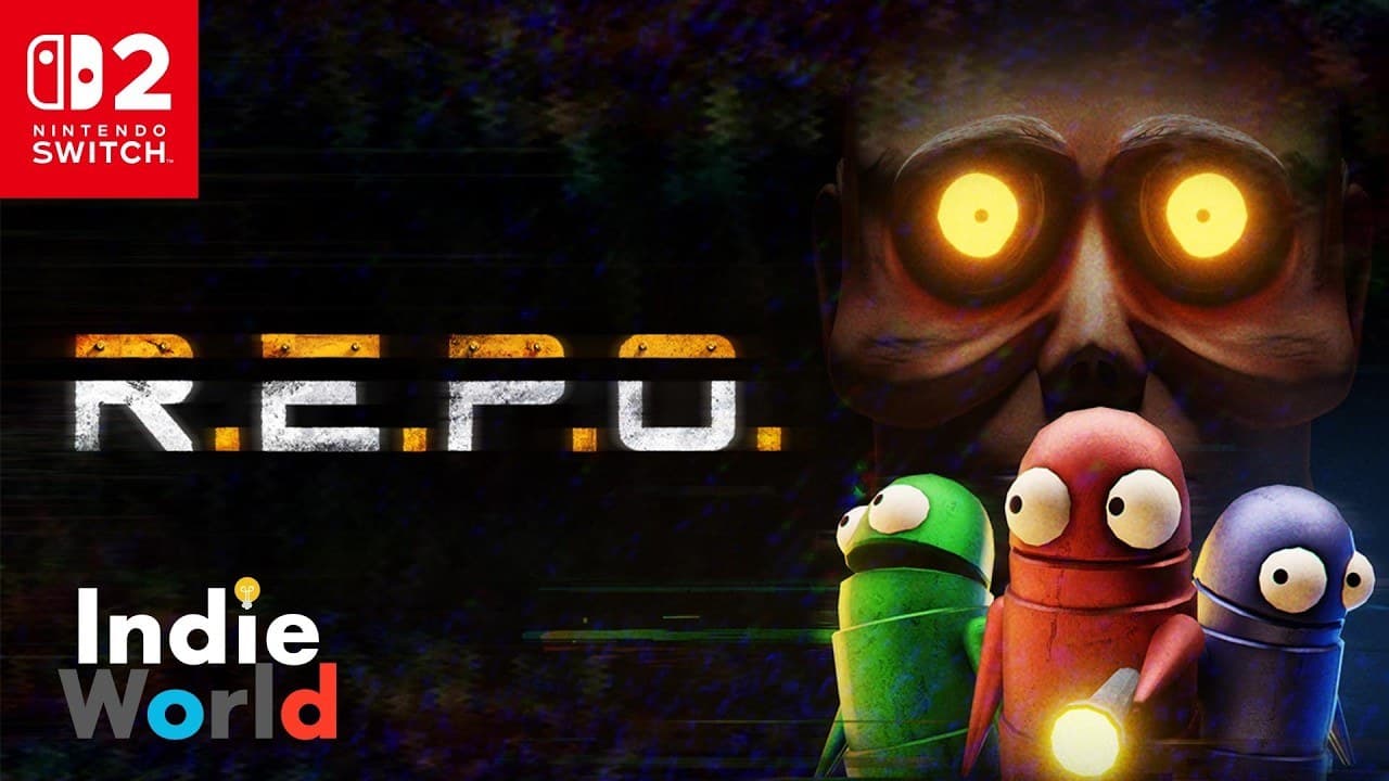R.E.P.O., fenômeno do terror cooperativo no PC, chega ao Switch 2 em 2027.