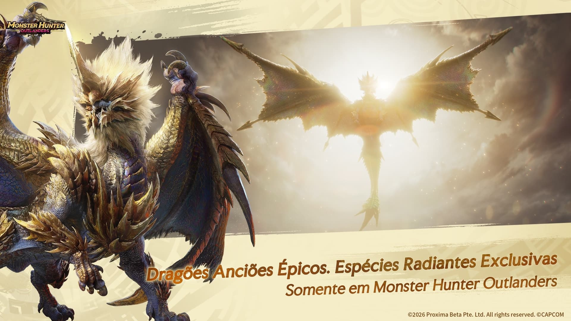 O Dragão Ancião Ruger Aidal, criado para Outlanders.